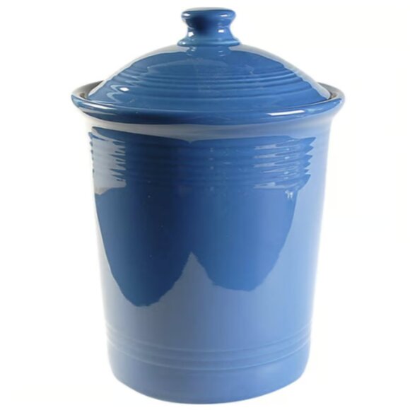 Homer Laughlin Other - Fiesta Lapis Blue 3 Qt Large Canister & Lid